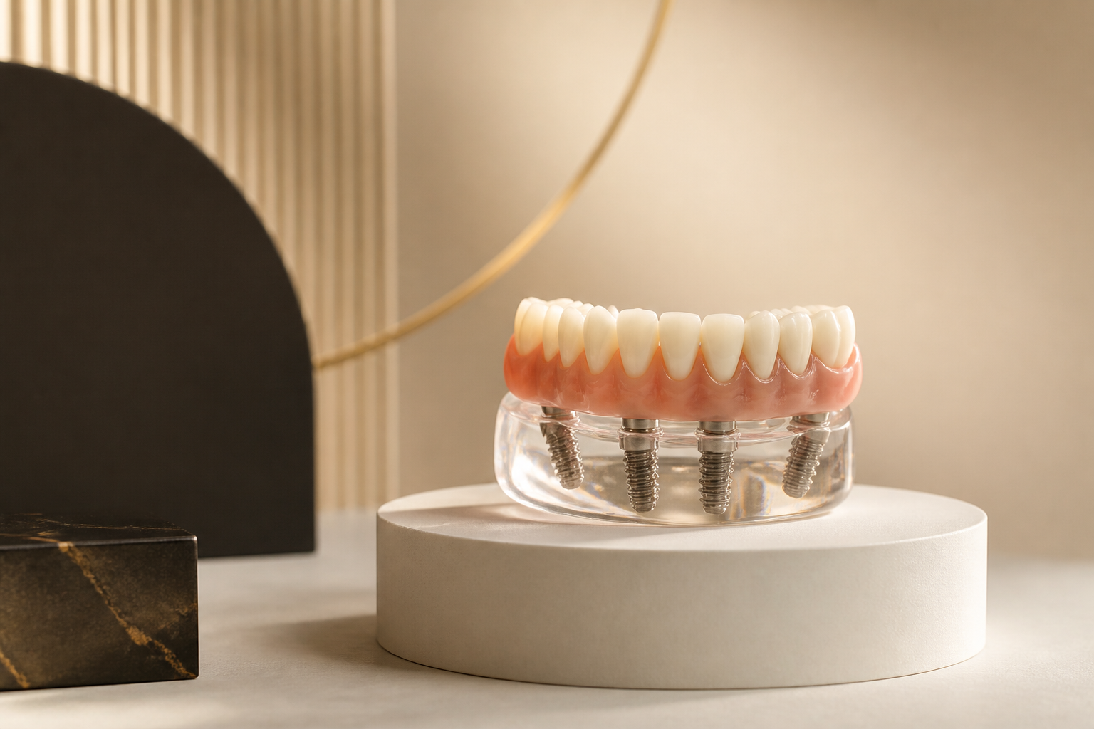 Full Mouth Dental Implants: Planning a Stable New Smile