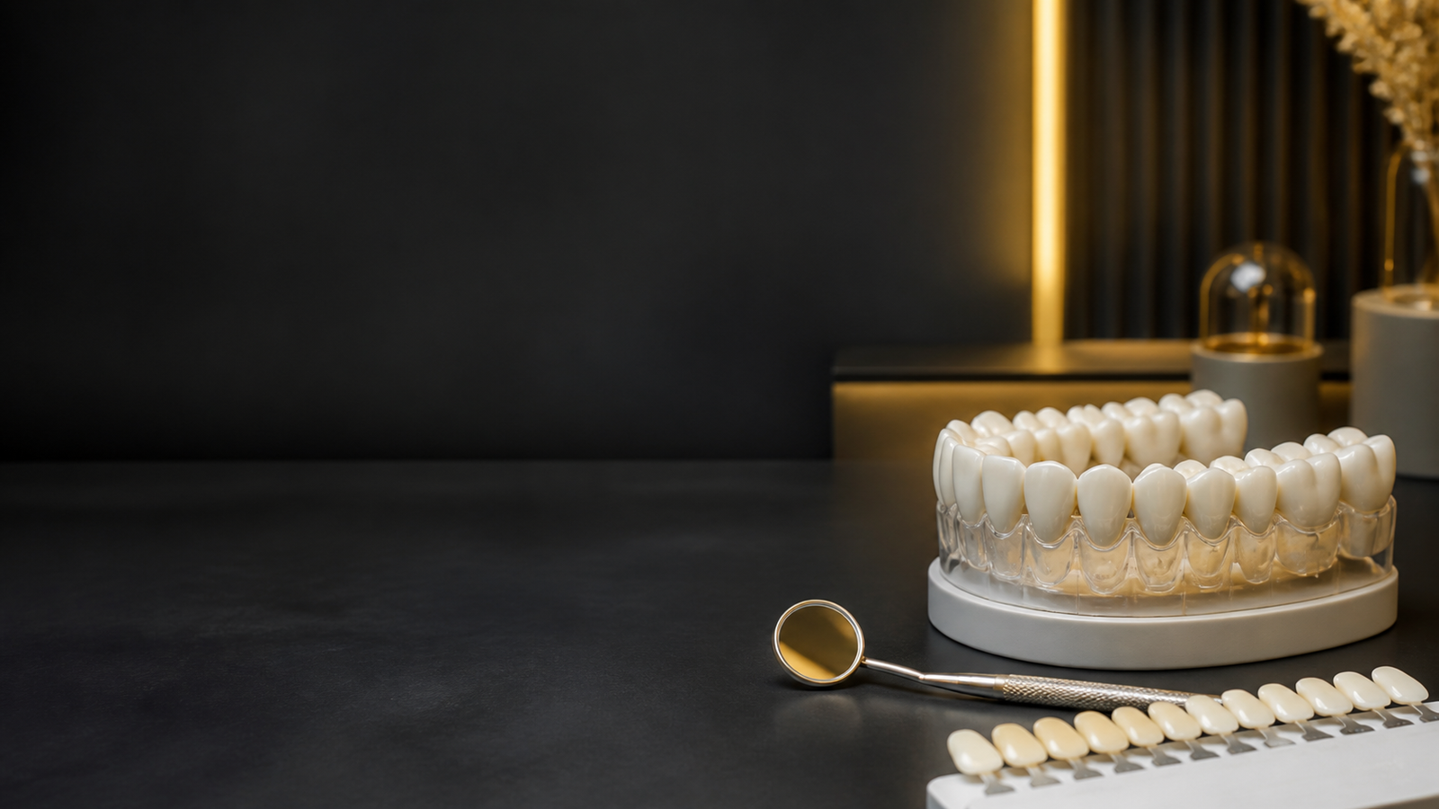 Dental model for smile design
